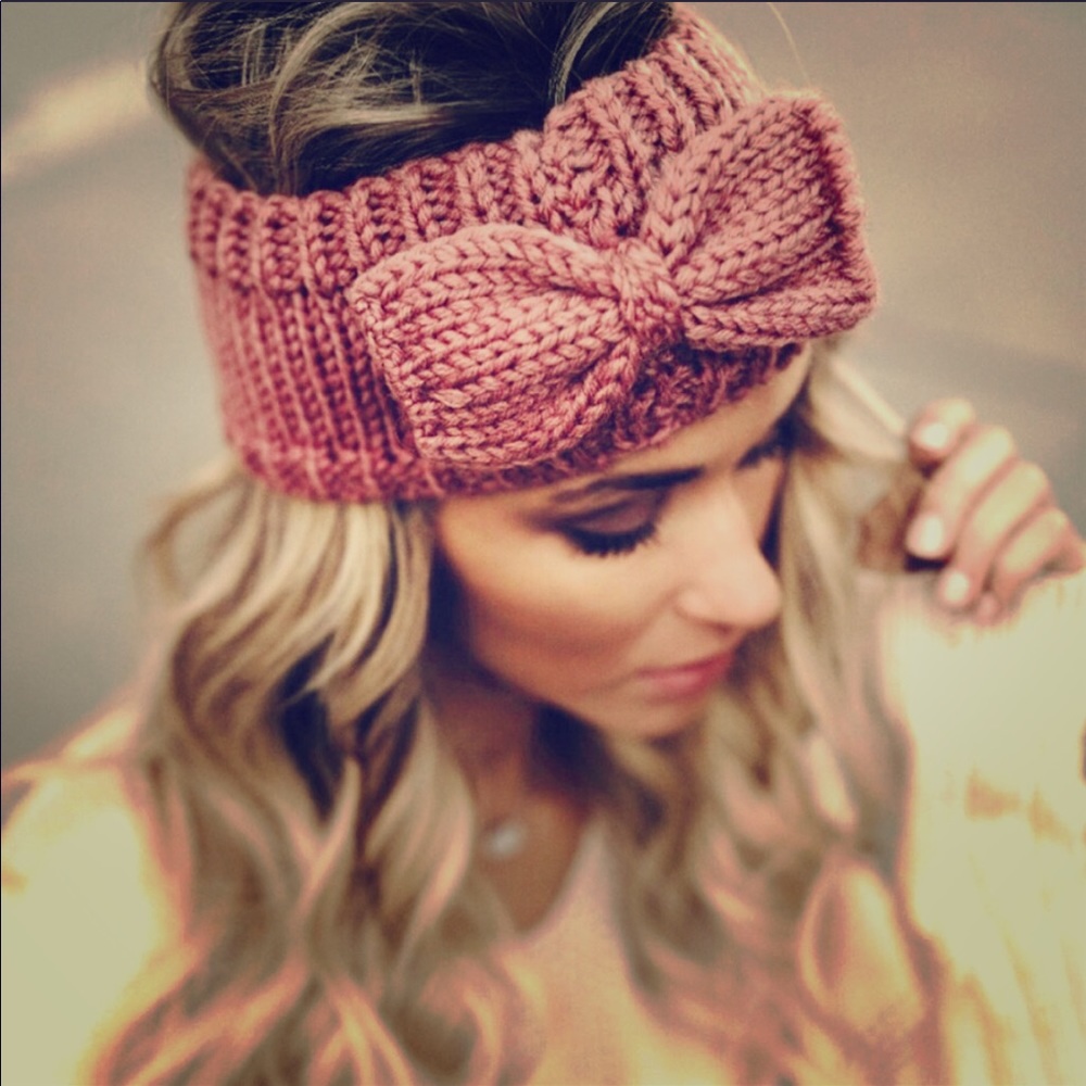 Knitted headbands
